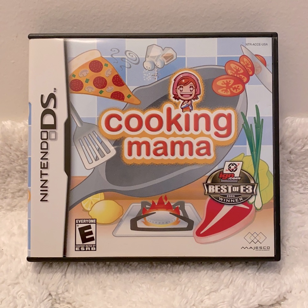 Nintendo DS Cooking Mama 1 and 2 Video Game